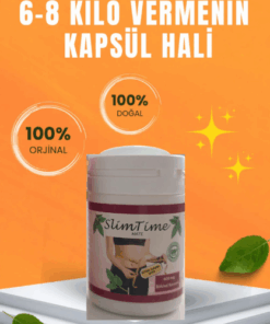 Slim Time Kapsül Bitkisel Detox Kapsül 30 Lu