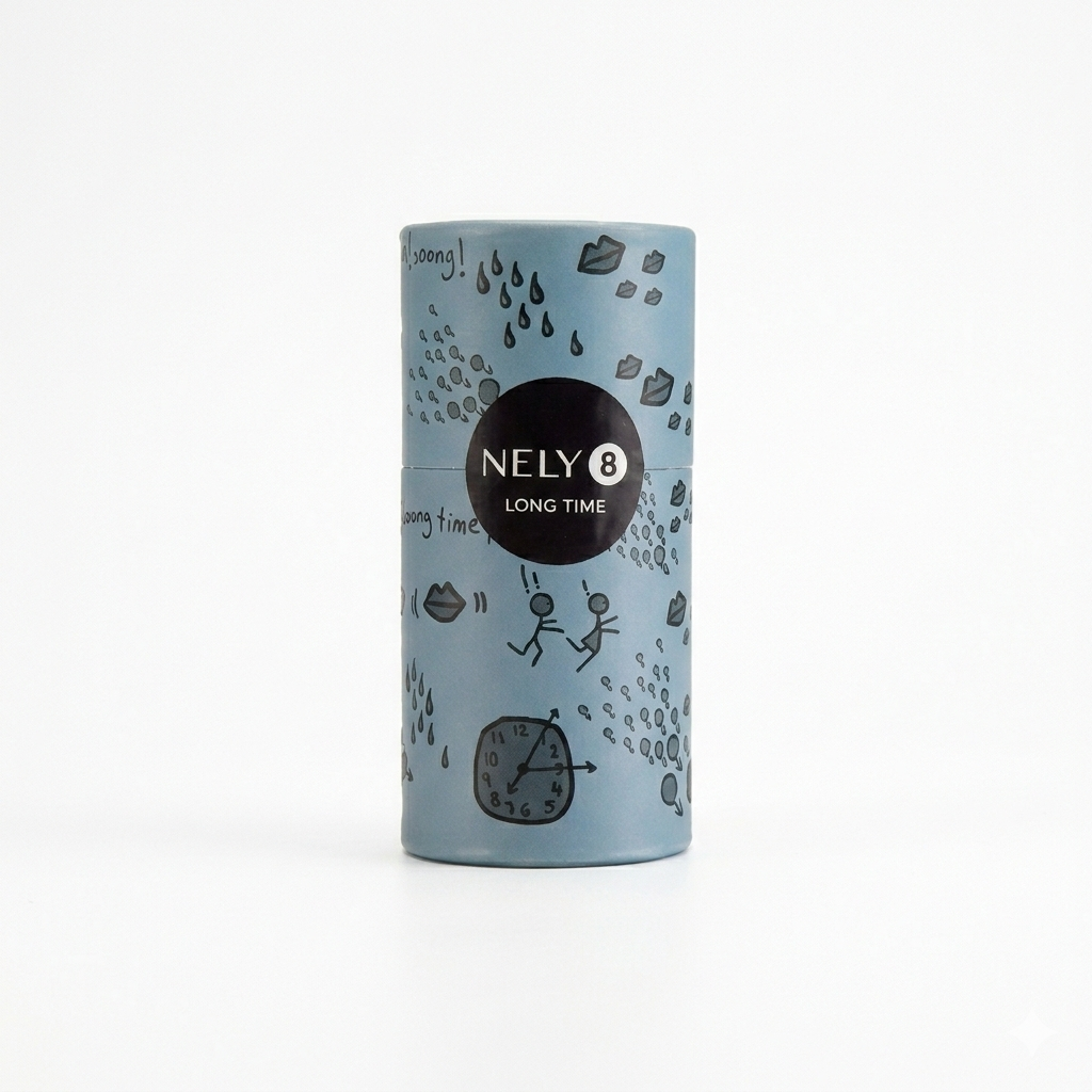 Nely 8 Erkekler için Krem Long Time (20'li Kutu) Nelly