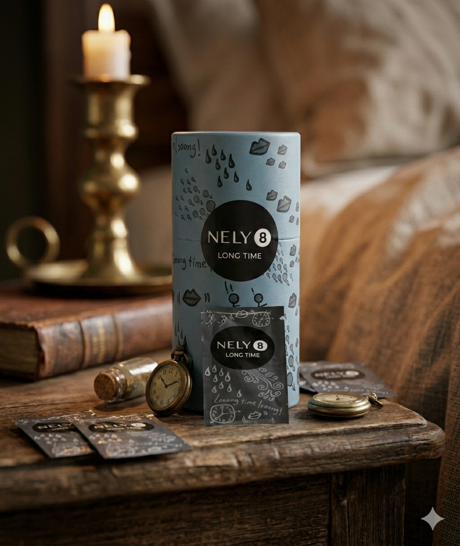 Nely 8 Erkekler için Krem Long Time (20'li Kutu) Nelly - Görsel 2