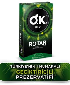 Okey Delay Relax Kondom 10 Li İnce Prezervatif