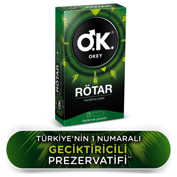 Okey Delay Relax Kondom 10 Li İnce Prezervatif
