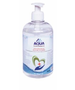 AQUA ANTİBAKTERİYEL El ve Cilt Dezenfektanı Alkol Bazlı Jel 500 ML