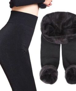 Termal Etkili İçi Peluş Yarı Parlak Kumaş Tayt