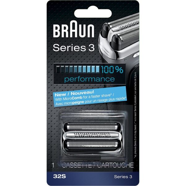 Braun 32s 32b 3 serisi yedek başlık %100 ORİGİNAL GERMANY