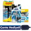 Gillette Mach3 Turbo Tıraş Paketi (Çanta Hediyeli)