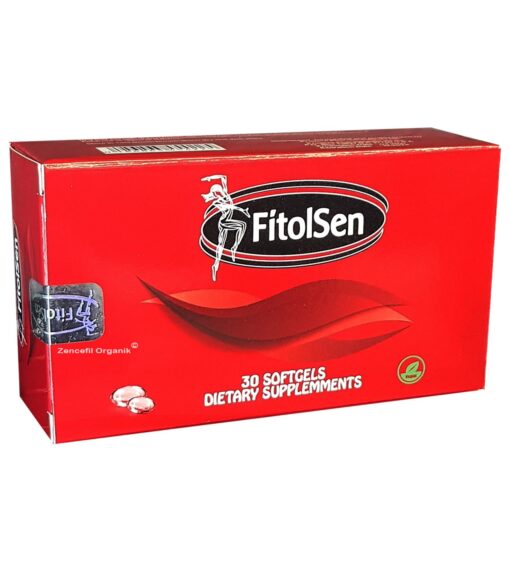 Fitolsen 30 Softgels Kırmızı Kutu Dietary Supplemments Orijinal Bandrollü Fitol Sen
