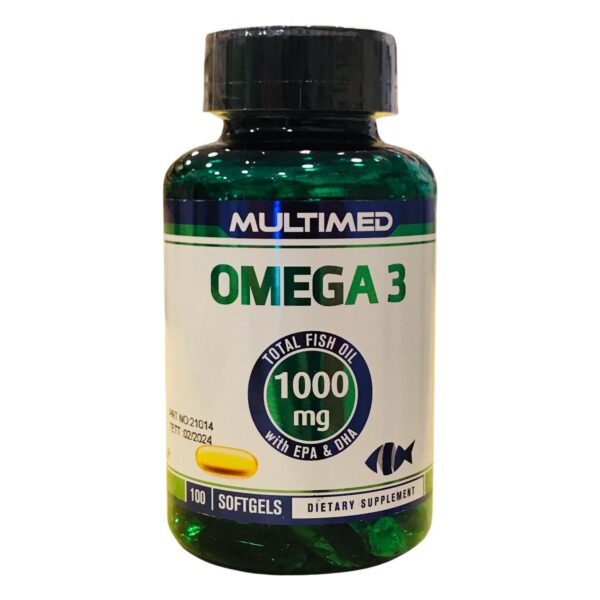 Multimed Omega 1000 mg Balık Yağı 200 Adet Soft Jel