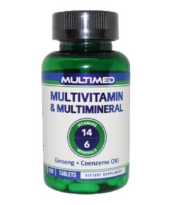 Multimed Multivitamin & Multimineral Ginseng + Koenzim Q10 60 Tablet
