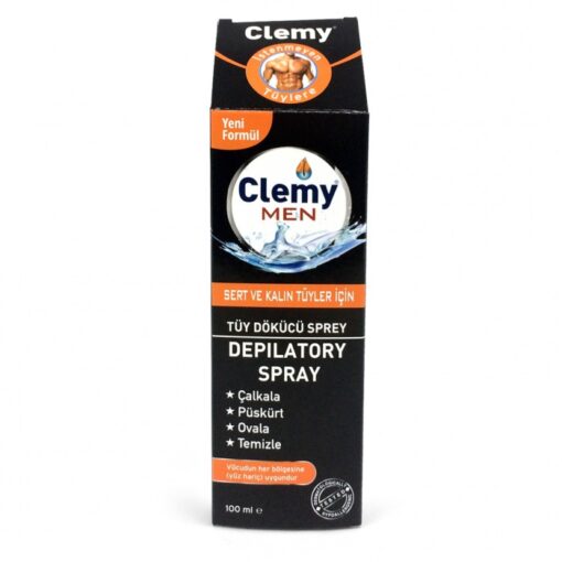 Clemy Tüy Dökücü Sprey Erkek Sert Ve Kalın