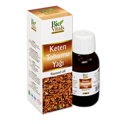Bio Vitals Keten Tohumu Yağı 50 ml