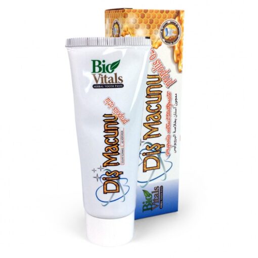 Bio Vitals Propolis Özlü Bitkisel Diş Macunu 75ml