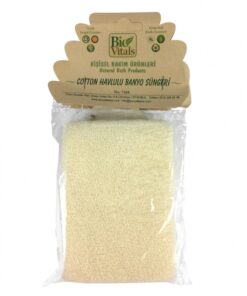 Cotton Havlulu Banyo Süngeri-68