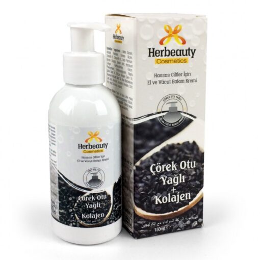 Herbeauty Çörek Otu Yağı+Kolajen 150 ml