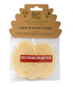 Loofah Yüz Peeling 3 Lü Disk