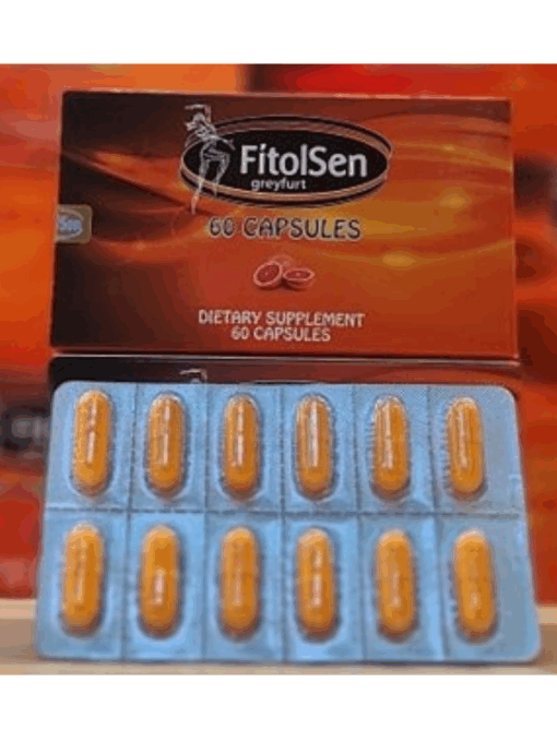 Fitolsen 60 Kapsül Turuncu Greyfurt Aromalı