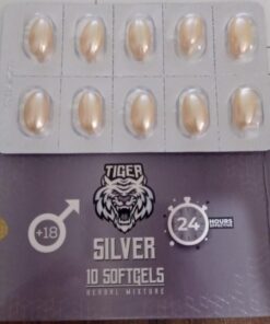 Tiger Vip Silver 24 Saat Etki Softjel 10 Kapsül