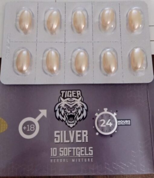 Tiger Vip Silver 24 Saat Etki Softjel 10 Kapsül
