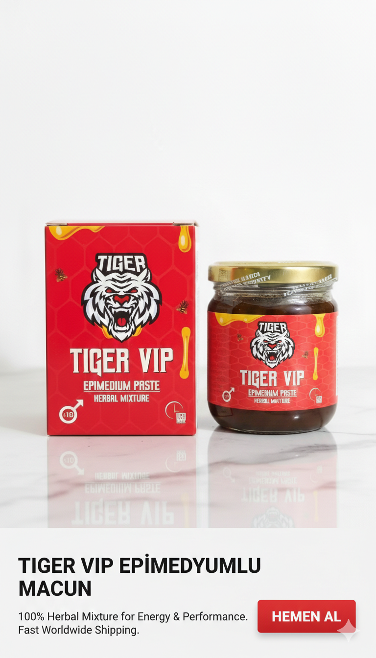 Tiger Vip Epimedyumlu Macun 240 Gr Yeni - Görsel 2